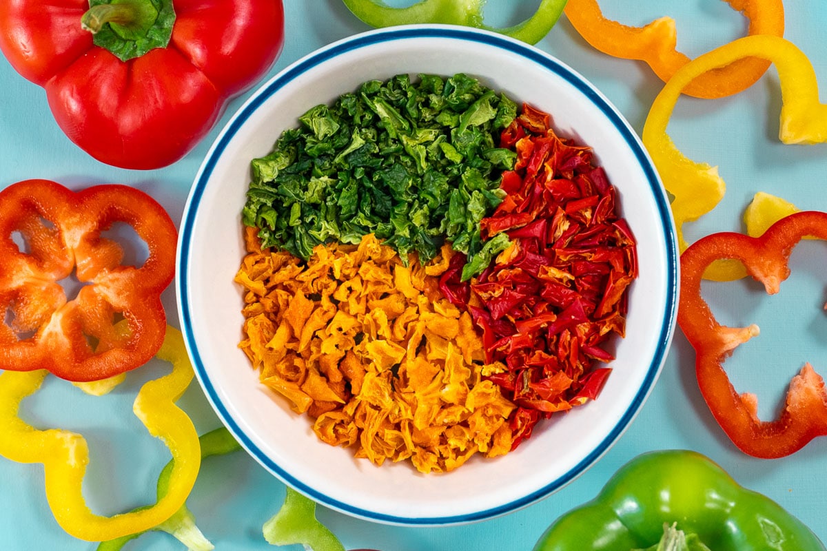Dehydrated Bell Peppers